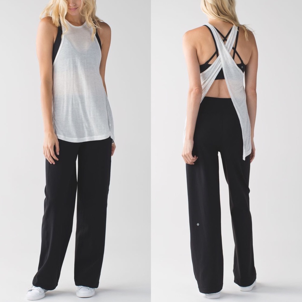 Lululemon Sit In Stillness Pant Sz 4 In Black